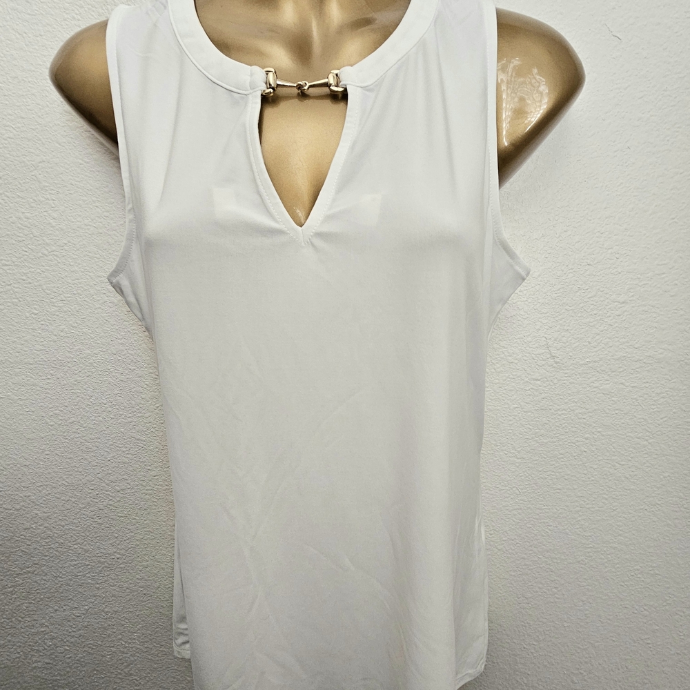 White house black market horsebit hardware top size S